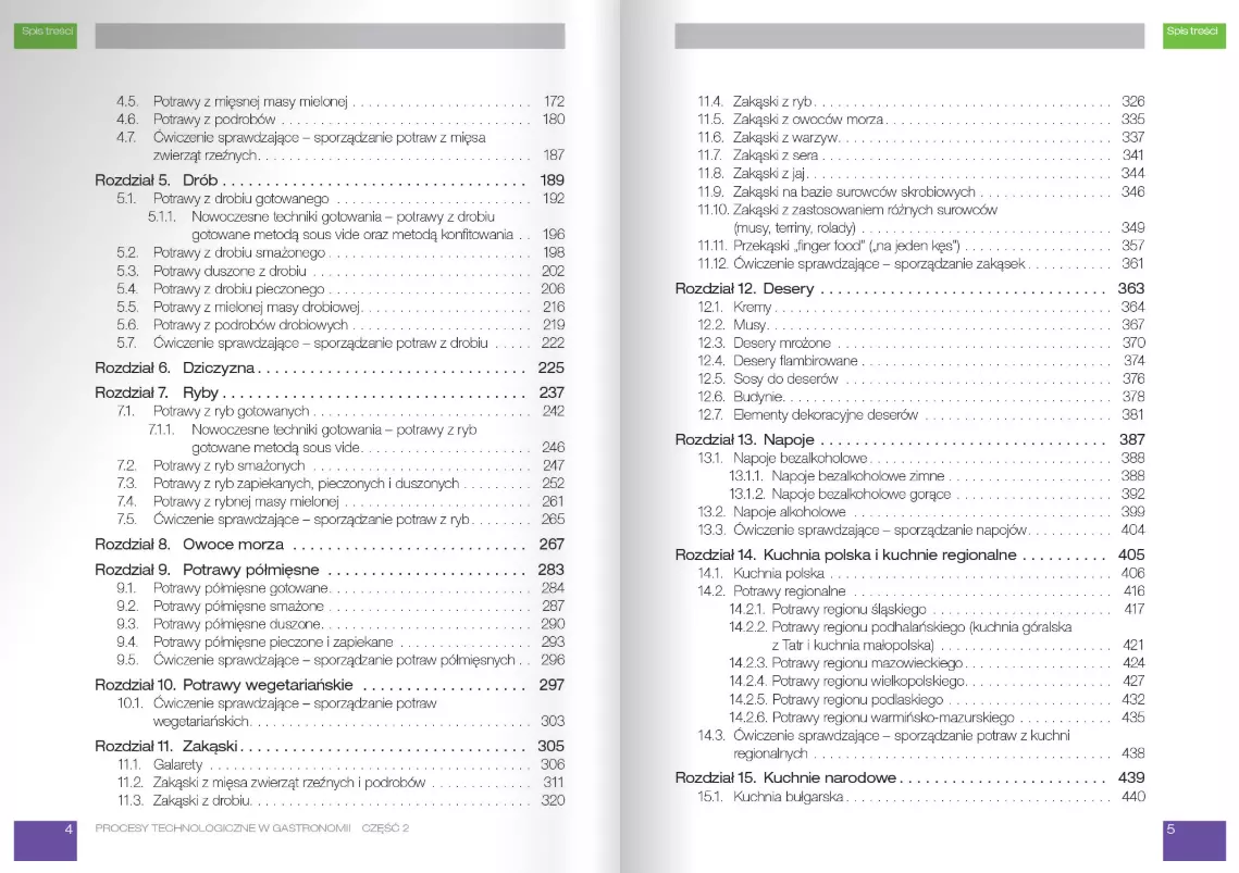 Procesy technologiczne w gastronomii. Część 2 - Książki