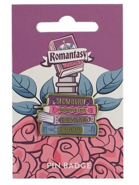 Romantasy Przypinka metalowa Romantyzm - Papiernicze i szkolne