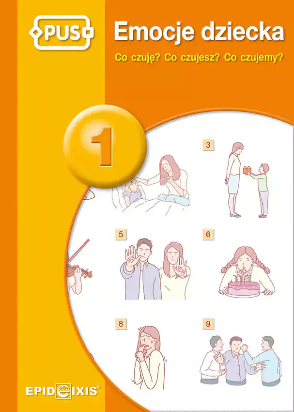 Emocje dziecka 1. Co czuję? Co czujesz? Co czujemy? - Książki