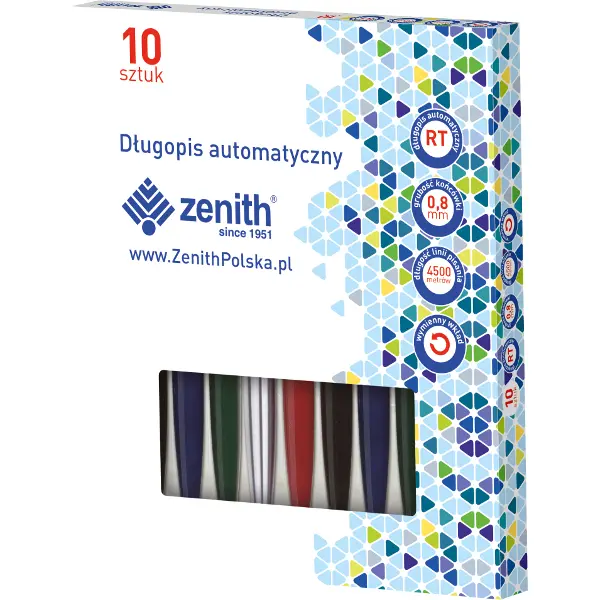 Długopis Zenith 60 mix - Papiernicze i szkolne