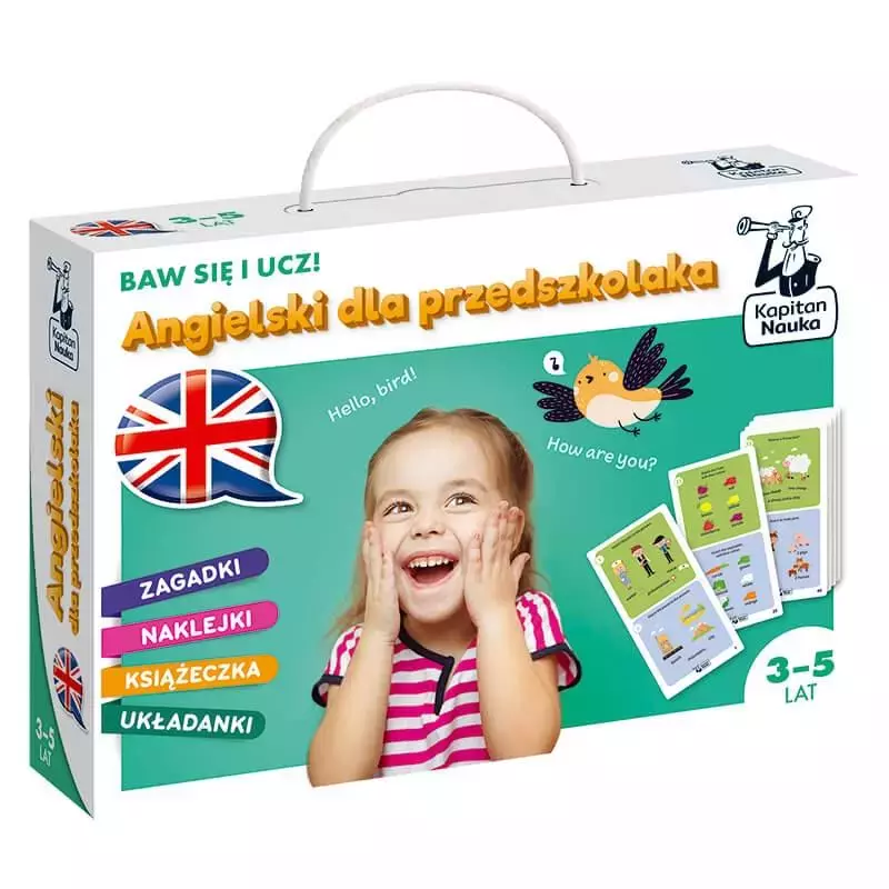 Baw się i ucz! Angielski dla przedszkolaka - Książki