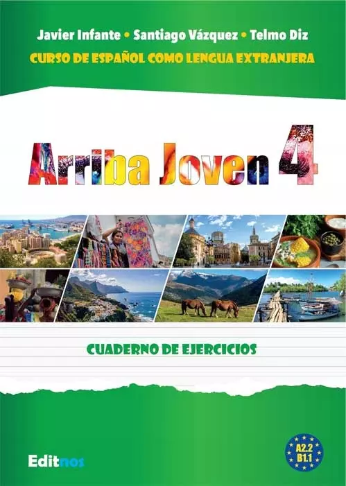 Arriba Joven 4. Ćwiczenia A2.2-B1.1 - Książki
