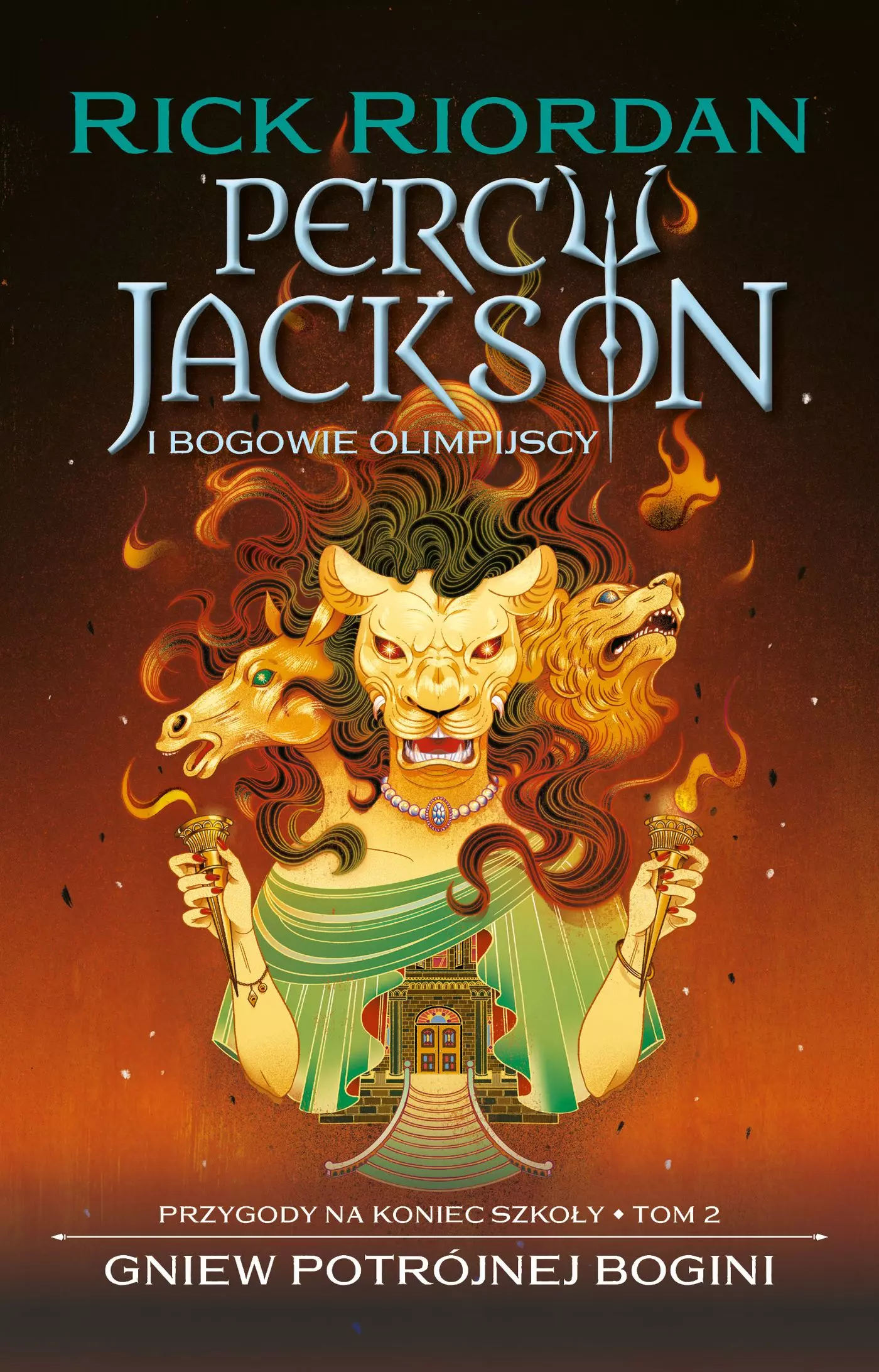 Percy Jackson i bogowie olimpijscy. Przygody na koniec szkoły. Tom 2. Gniew potrójnej bogini - Książki