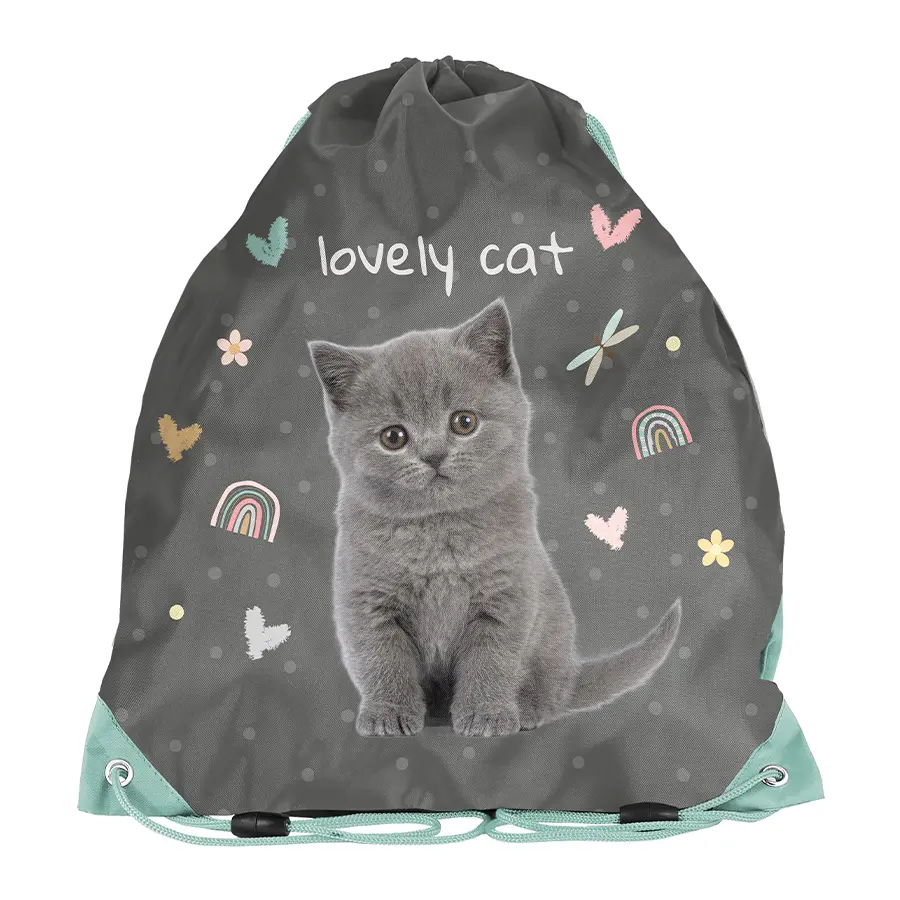 Worek na obuwie Lovely Cat PP26CS-712 - Papiernicze i szkolne