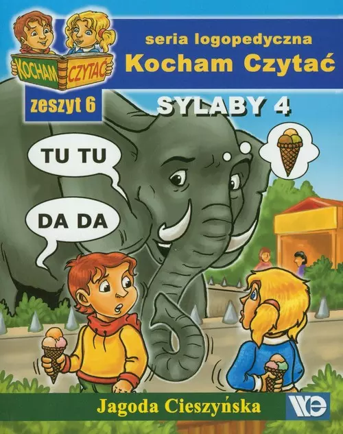 Kocham Czytać. Zeszyt 6. Sylaby 4 - Książki