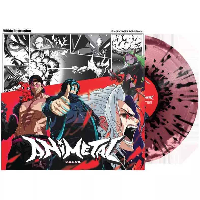 Animetal LP BURGUNDY PINK, Winyl - Muzyka