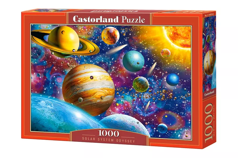 Puzzle 1000 elementów. Odyssey, układ słoneczny - Puzzle