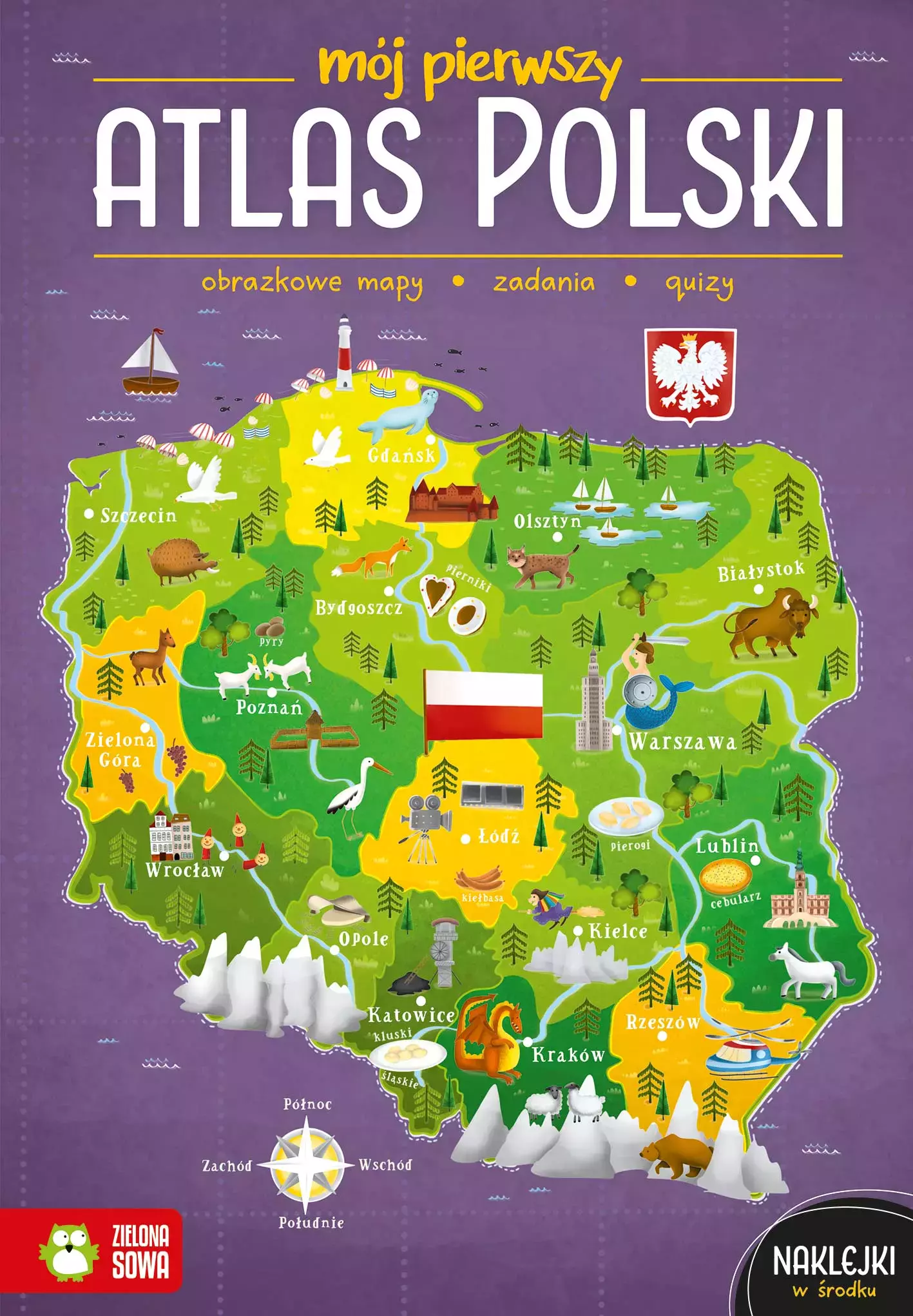 Mój pierwszy atlas Polski - Książki