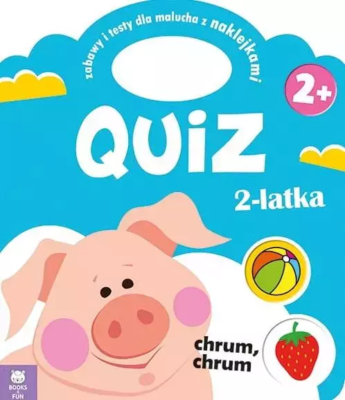 Quiz 2-latka. Świnka - Książki