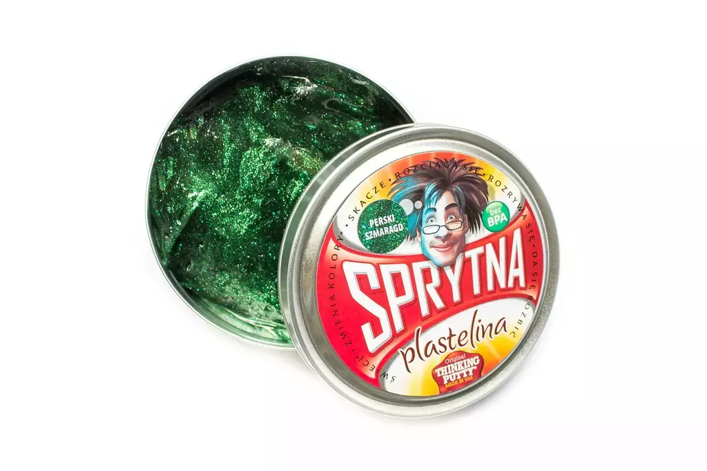 Sprytna Plastelina, metal szlachetny, perski szmaragd 18g - Zabawki