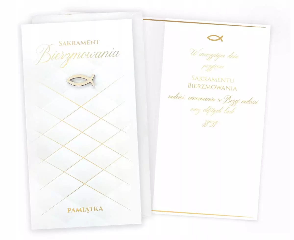 Karnet Bierzmowanie - Papiernicze i szkolne
