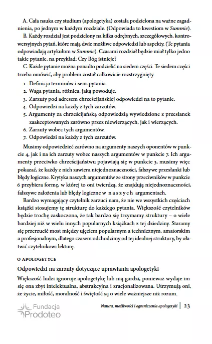 Podstawy apologetyki chrześcijańskiej. Setki pytań, setki odpowiedzi - Książki