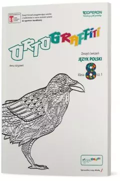 Ortograffiti. Język polski. Zeszyt ćwiczeń dla klasy 8 szkoły podstawowe. Część 1 - Książki