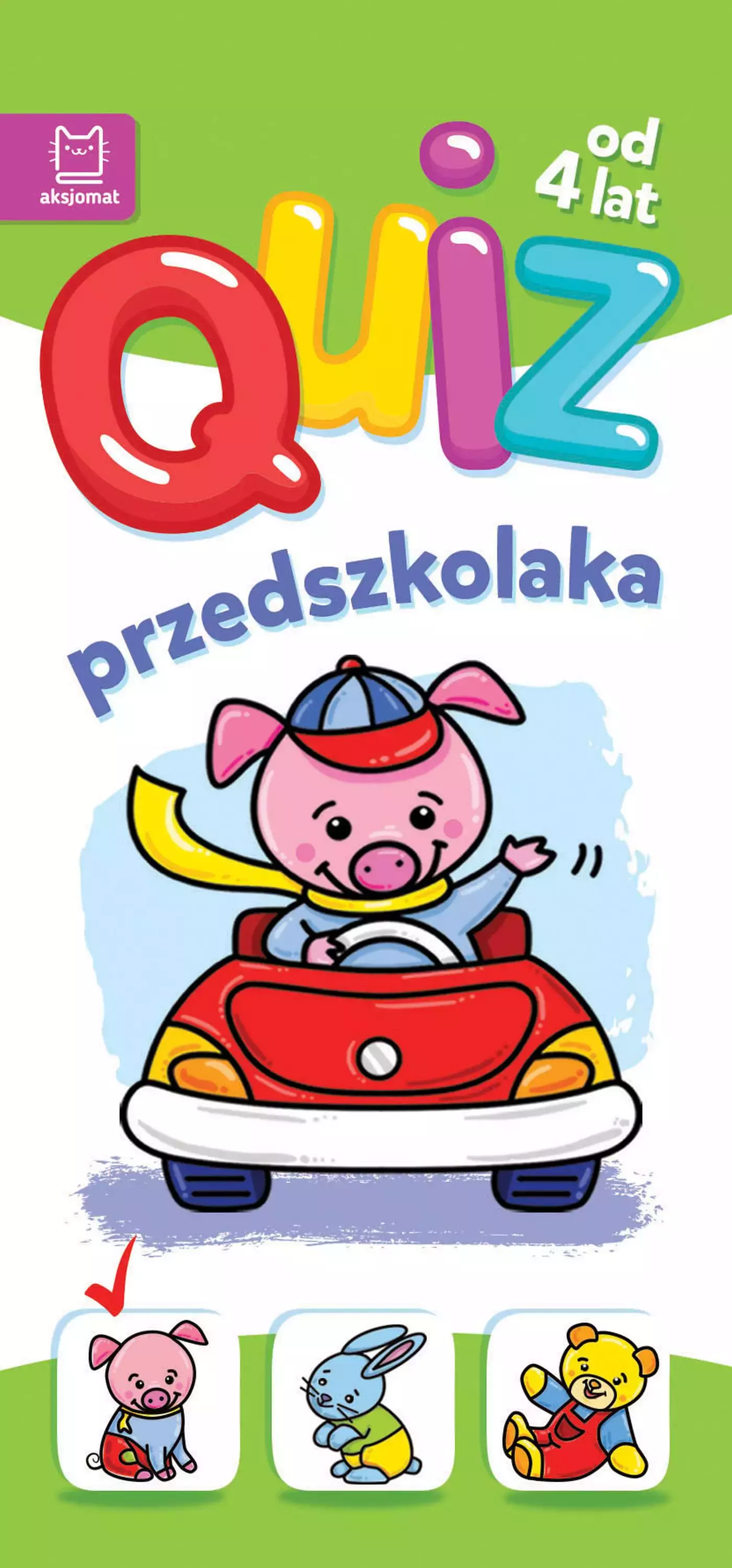 Quiz przedszkolaka ze świnką od 4 lat - Książki