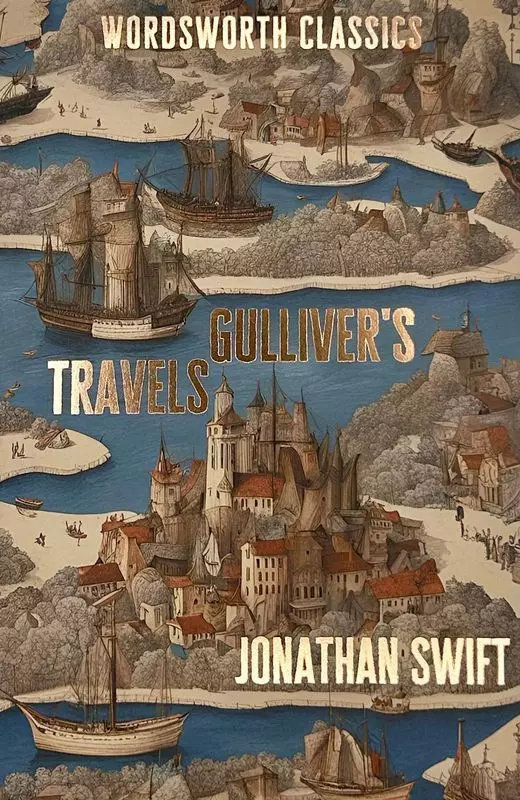 Gulliver's Travels. Wordsworth Classics wer. angielska - Książki