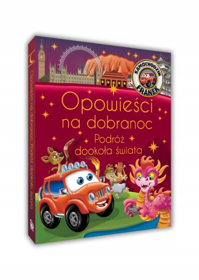 Samochodzik Franek. Opowieści na dobranoc. Podróż dookoła świata - Książki