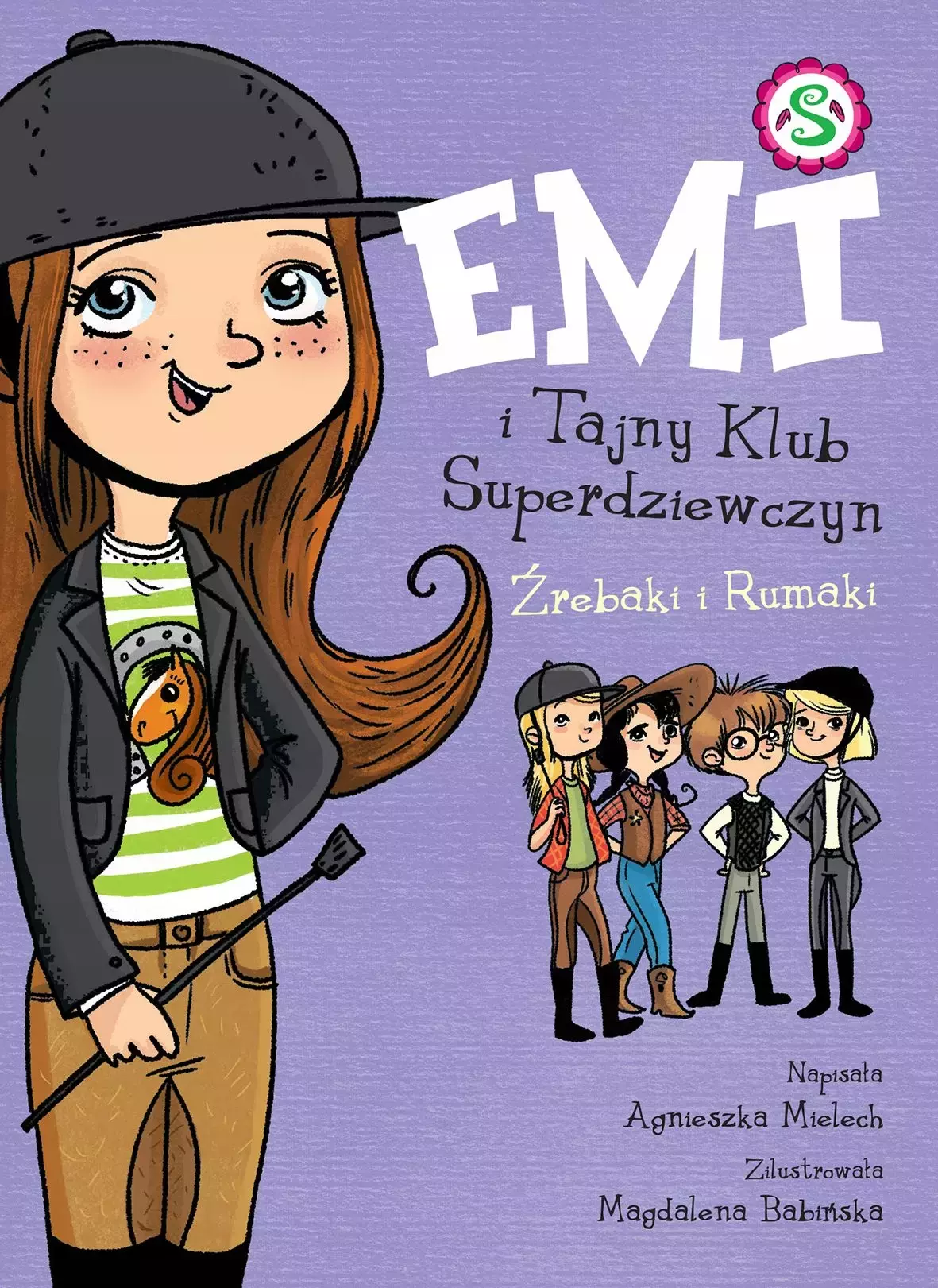 Emi i Tajny Klub Superdziewczyn. Tom 5. Źrebaki i rumaki - Książki