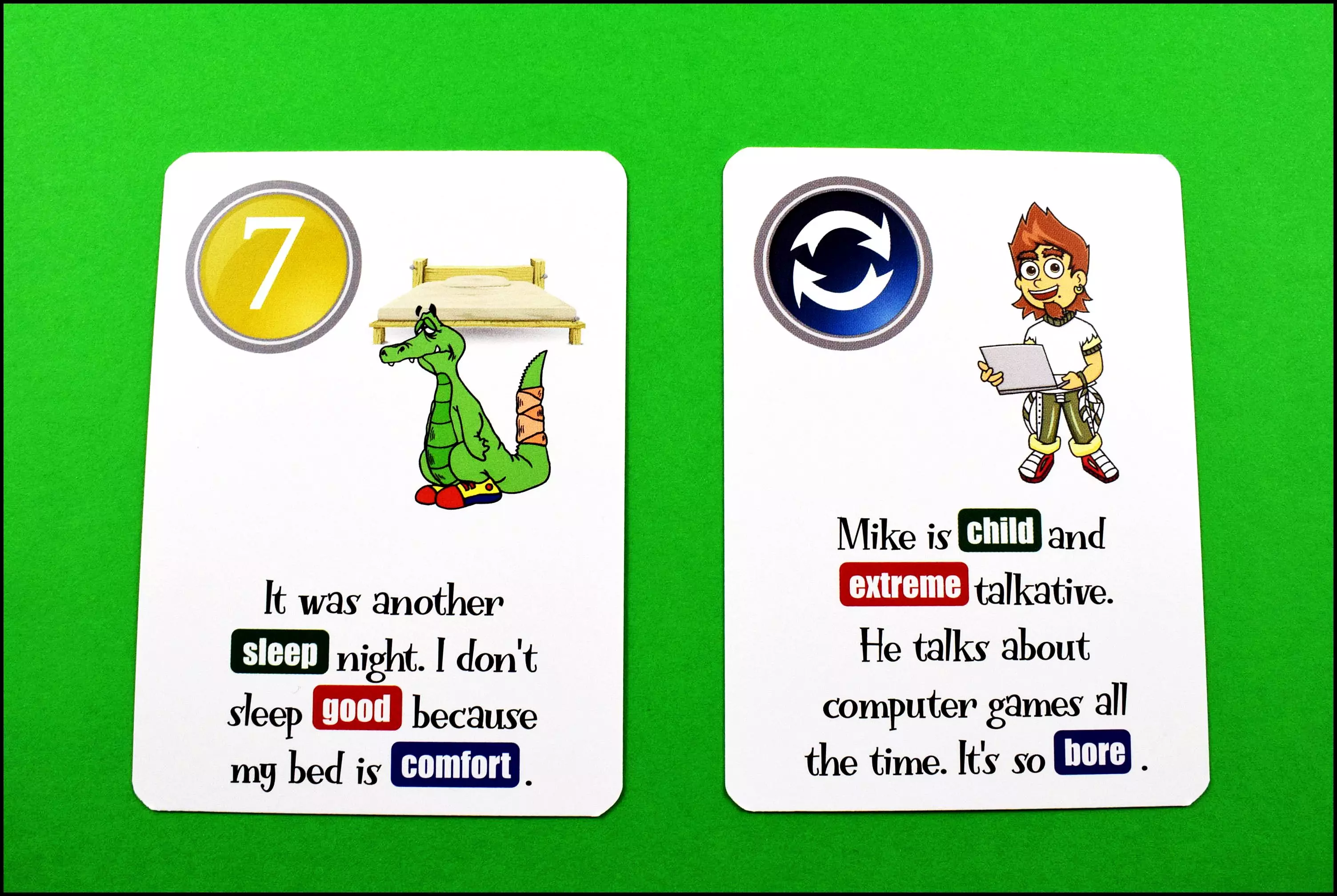 Fun Card English. Word Formation - Gry