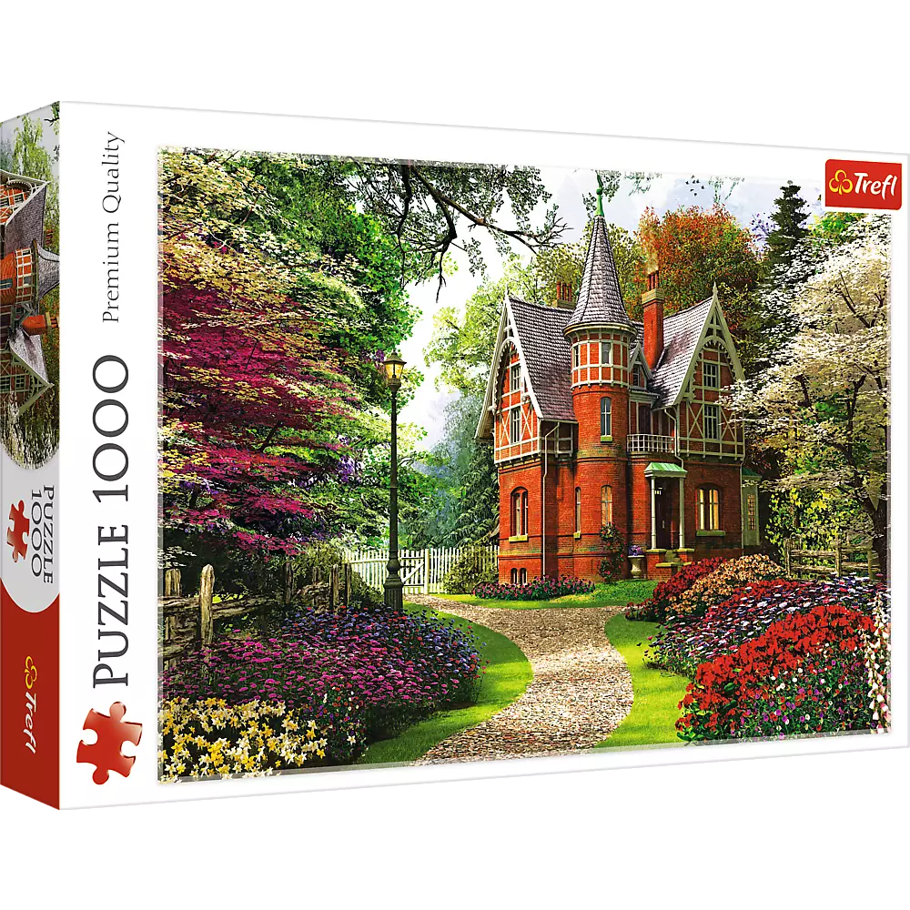 Puzzle 1000 elementów. Wiktoriański dom - Puzzle