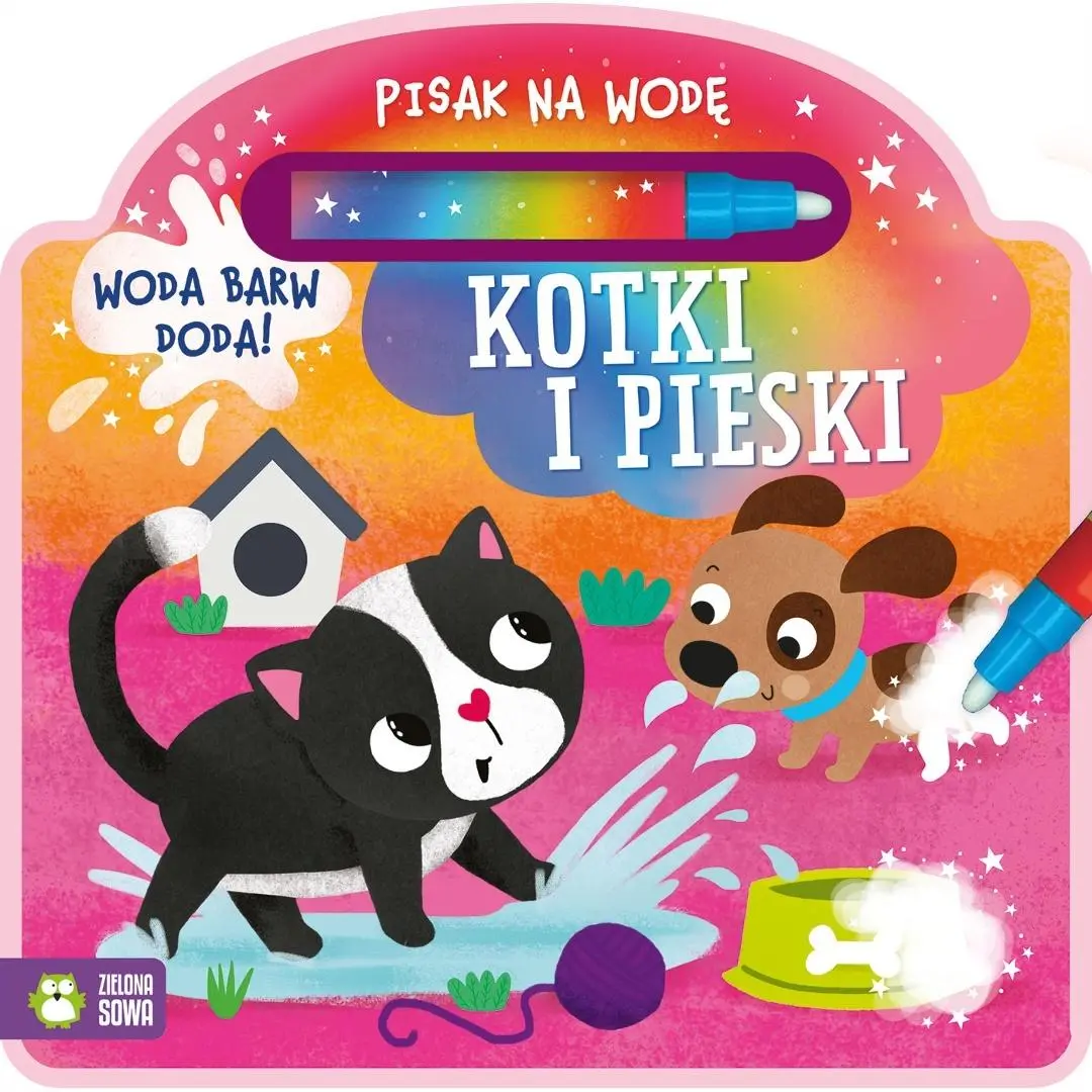 Pisak na wodę. Kotki i pieski - Książki