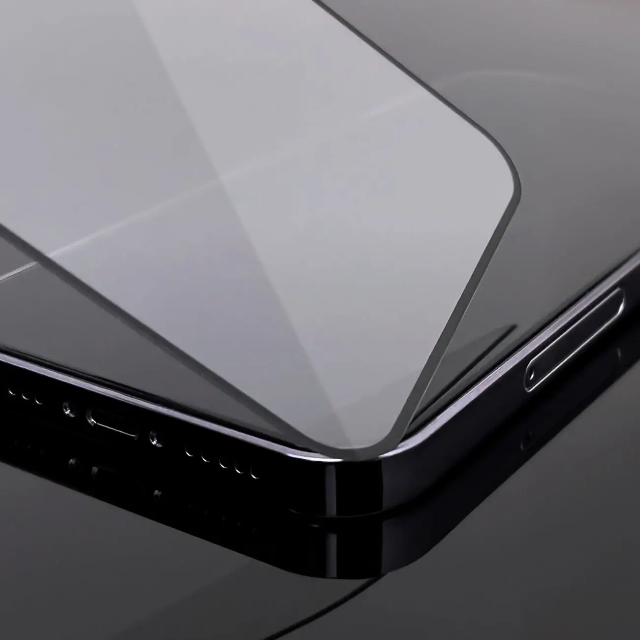 2 szt. szkło hartowane na cały ekran z ramką Case Friendly Wozinsky Full Glue iPhone 15 Pro - czarne - Elektronika i akcesoria