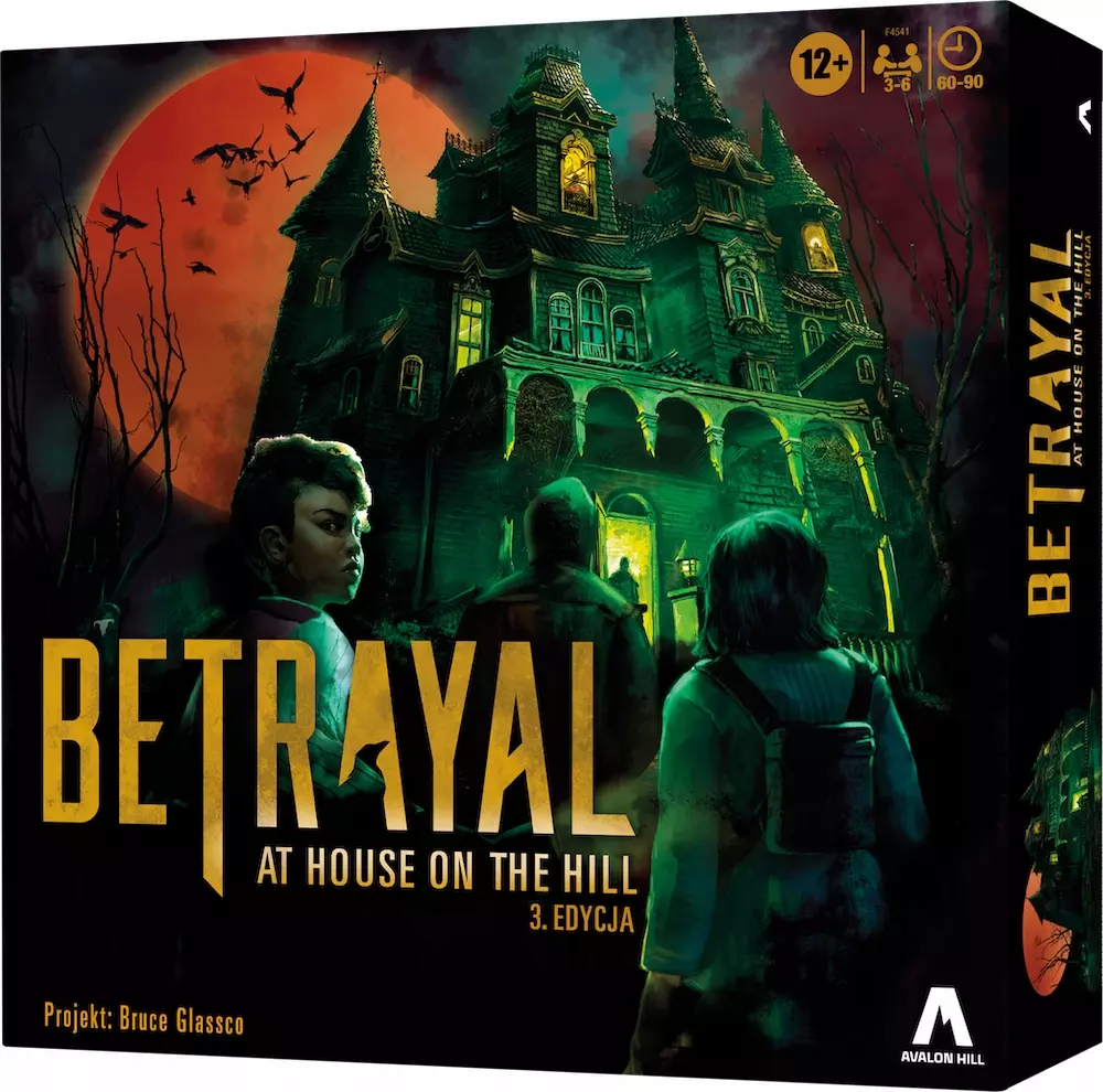 Gra planszowa Avalon Hill Betrayal at House on the Hill (edycja polska) - Gry