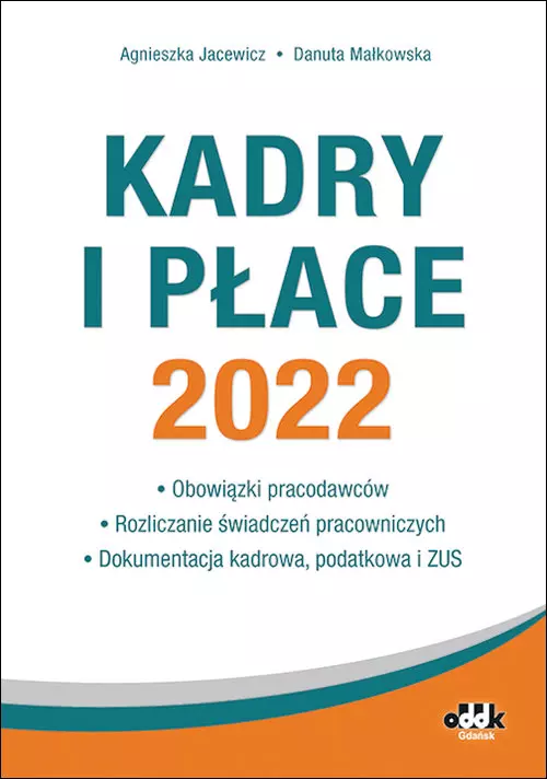 Kadry i płace 2022 - Książki