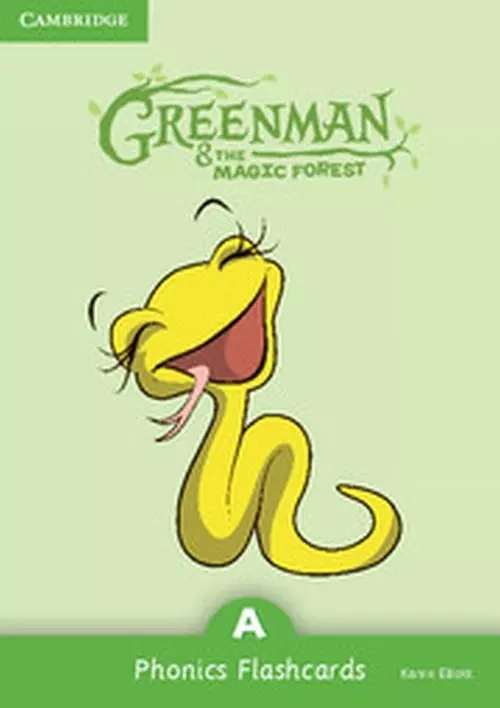 Greenman and the Magic Forest A Phonics Flashcards (Pack of 38) - Książki
