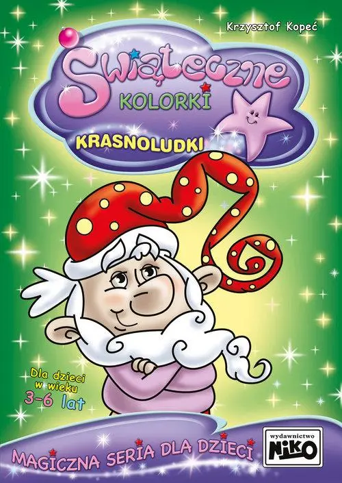 Świąteczne kolorki Krasnoludki - Książki
