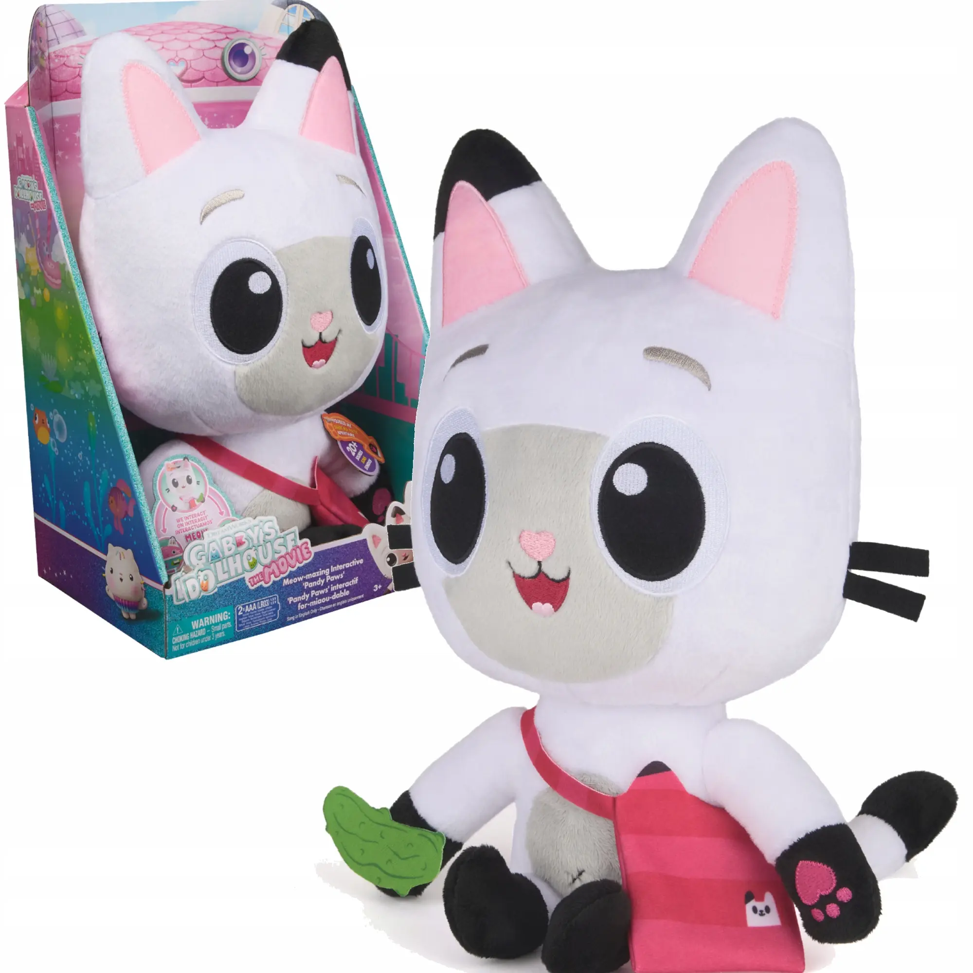 Koci Domek Gabi. Kiciuś Panduś interaktywny 30cm - Zabawki