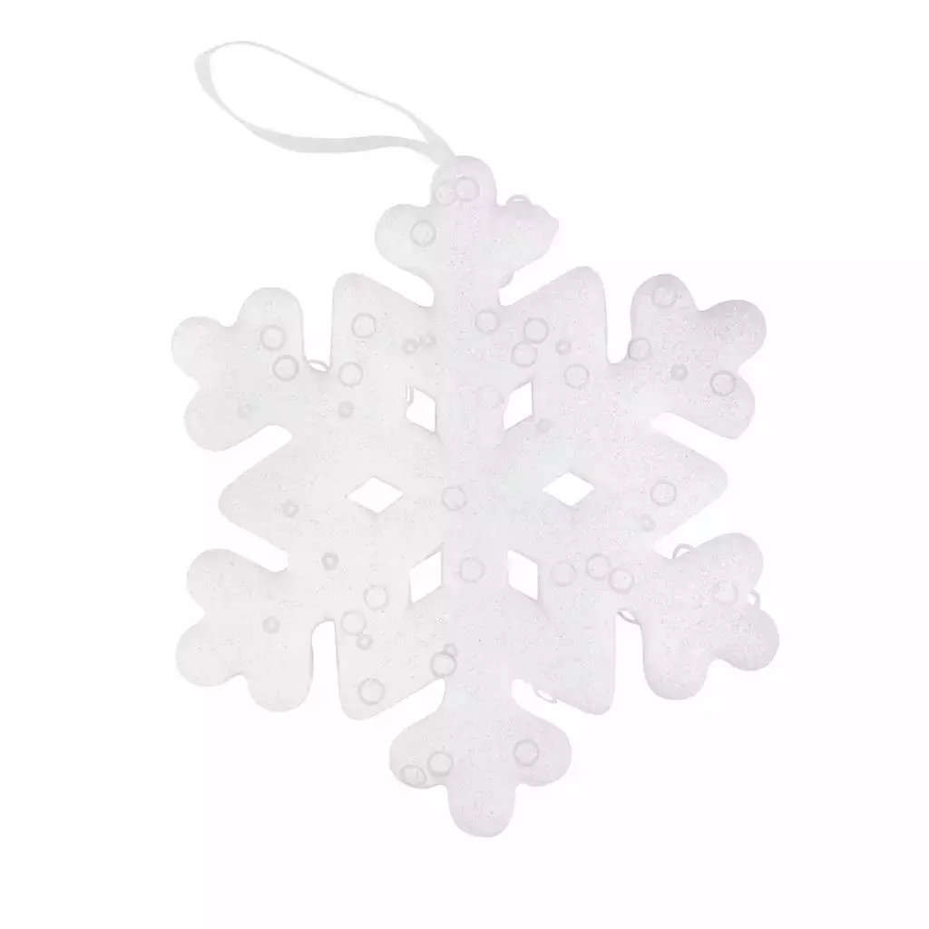 Śnieżynka lśniąca 15 cm - Książki