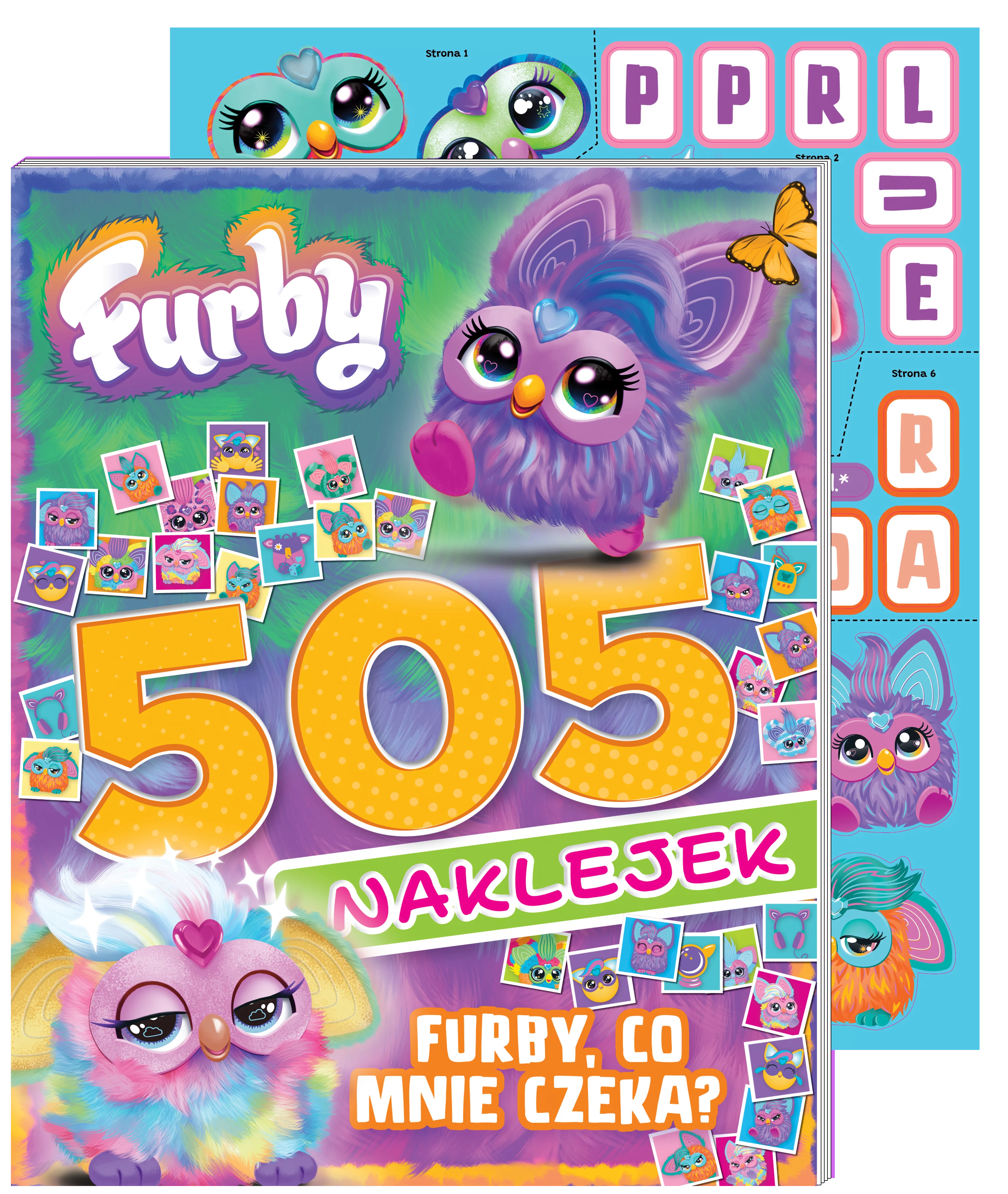 Furby. 505 naklejek. Furby, co mnie czeka? Furby. 505 naklejek. Furby, co mnie czeka? - Książki