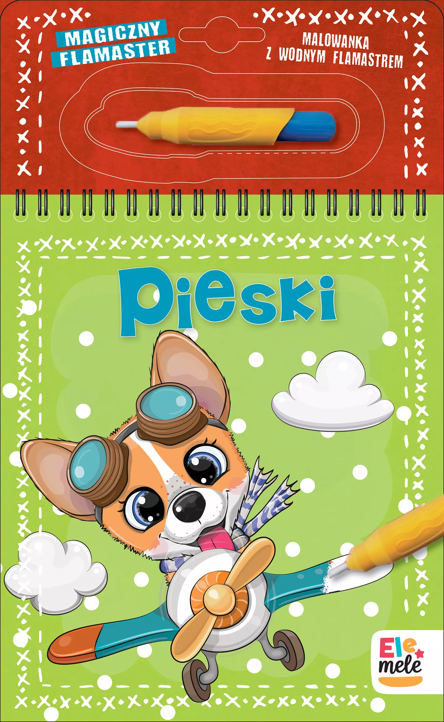 Pieski. Magiczny flamaster - Książki