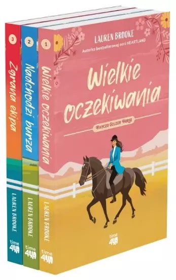 Pakiet Ranczo Golden Horse. Tomy 1-3 - Książki