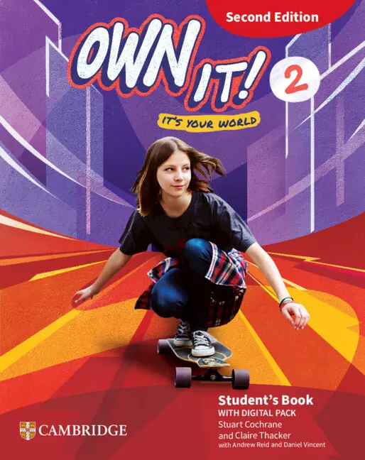 Own it! Second Edition 2. Student's Book with Digital Pack - Książki