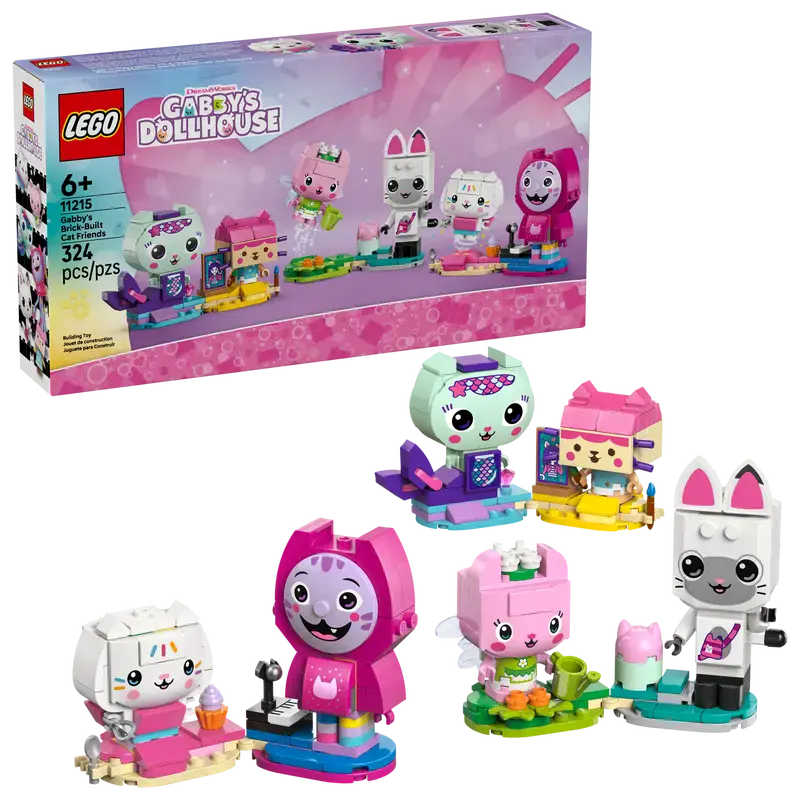 LEGO Koci domek Gabi Koci przyjaciele Gabi z klocków 11215 - Zabawki