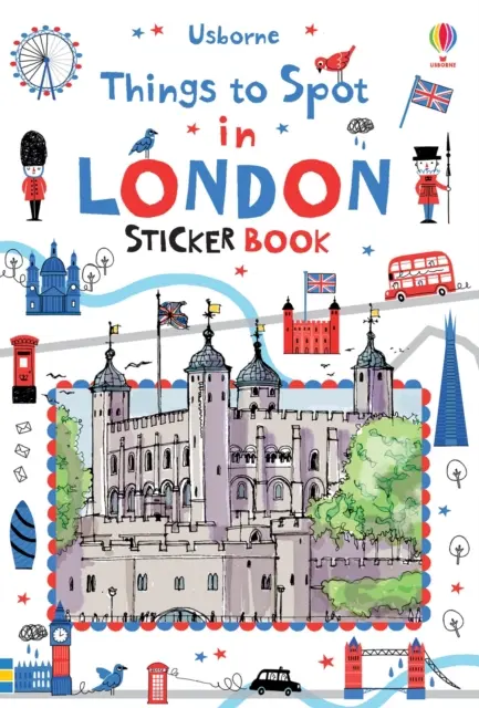 Things to spot in London Sticker Book - Książki
