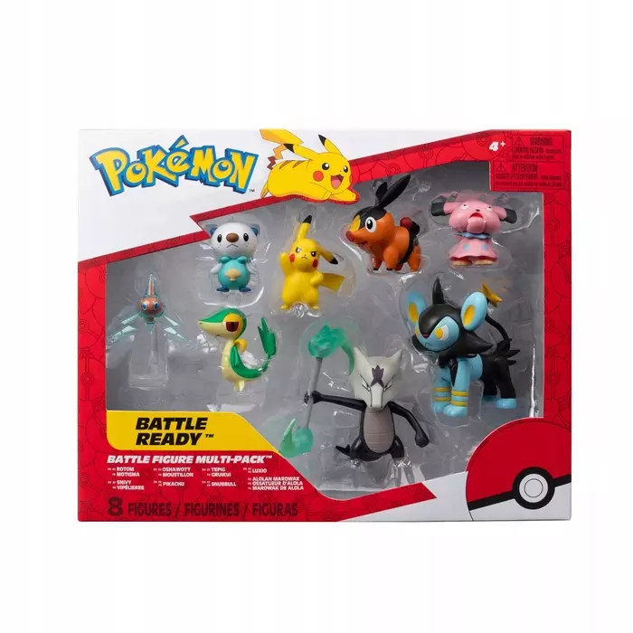 POKEMON Figurki Bitewne 8-Pak Seria 12, figurki - Zabawki