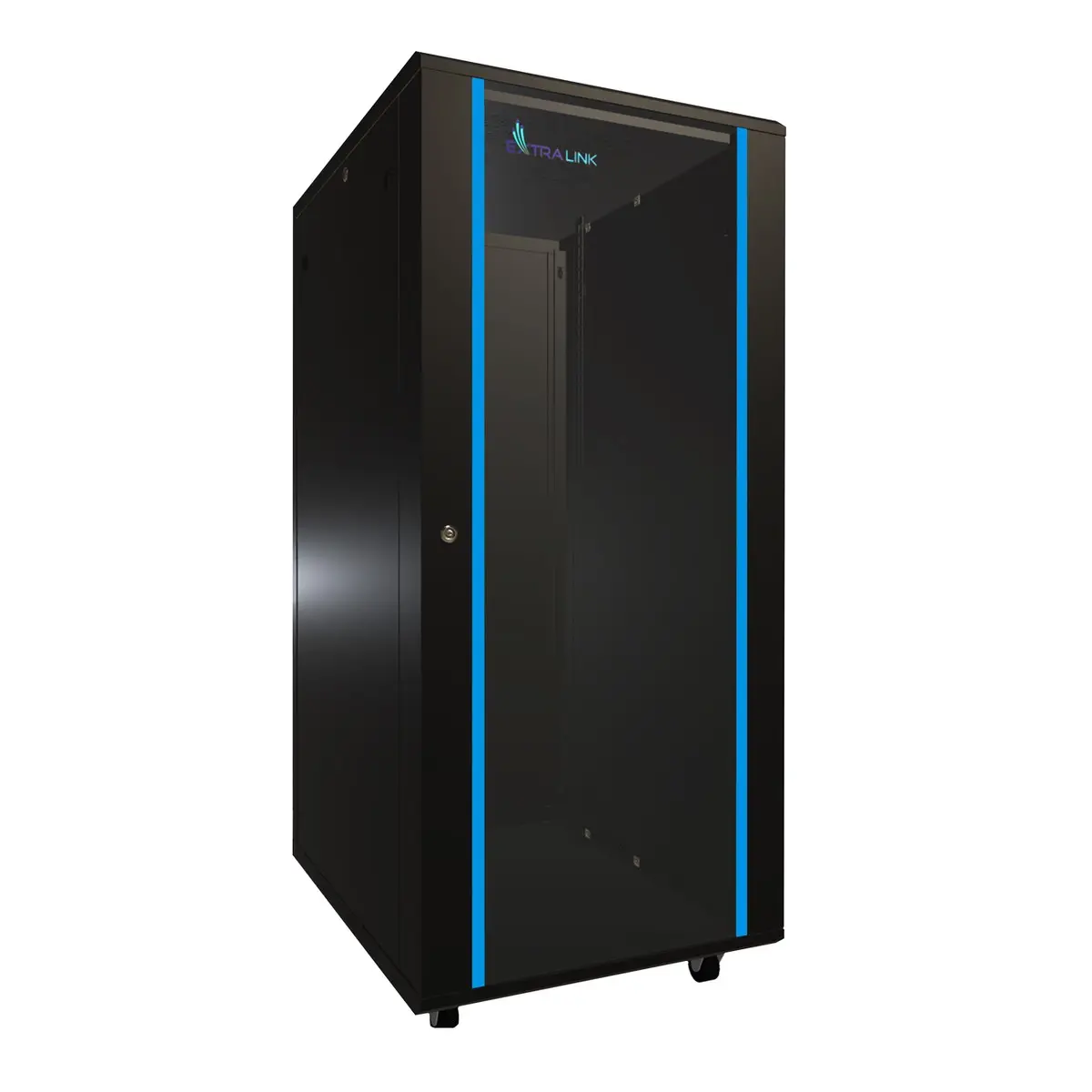 Extralink 27U 600x800 Czarna | Szafa rack | stojąca - Elektronika i akcesoria