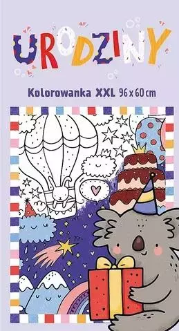Kolorowanka XXL. Urodziny - Książki