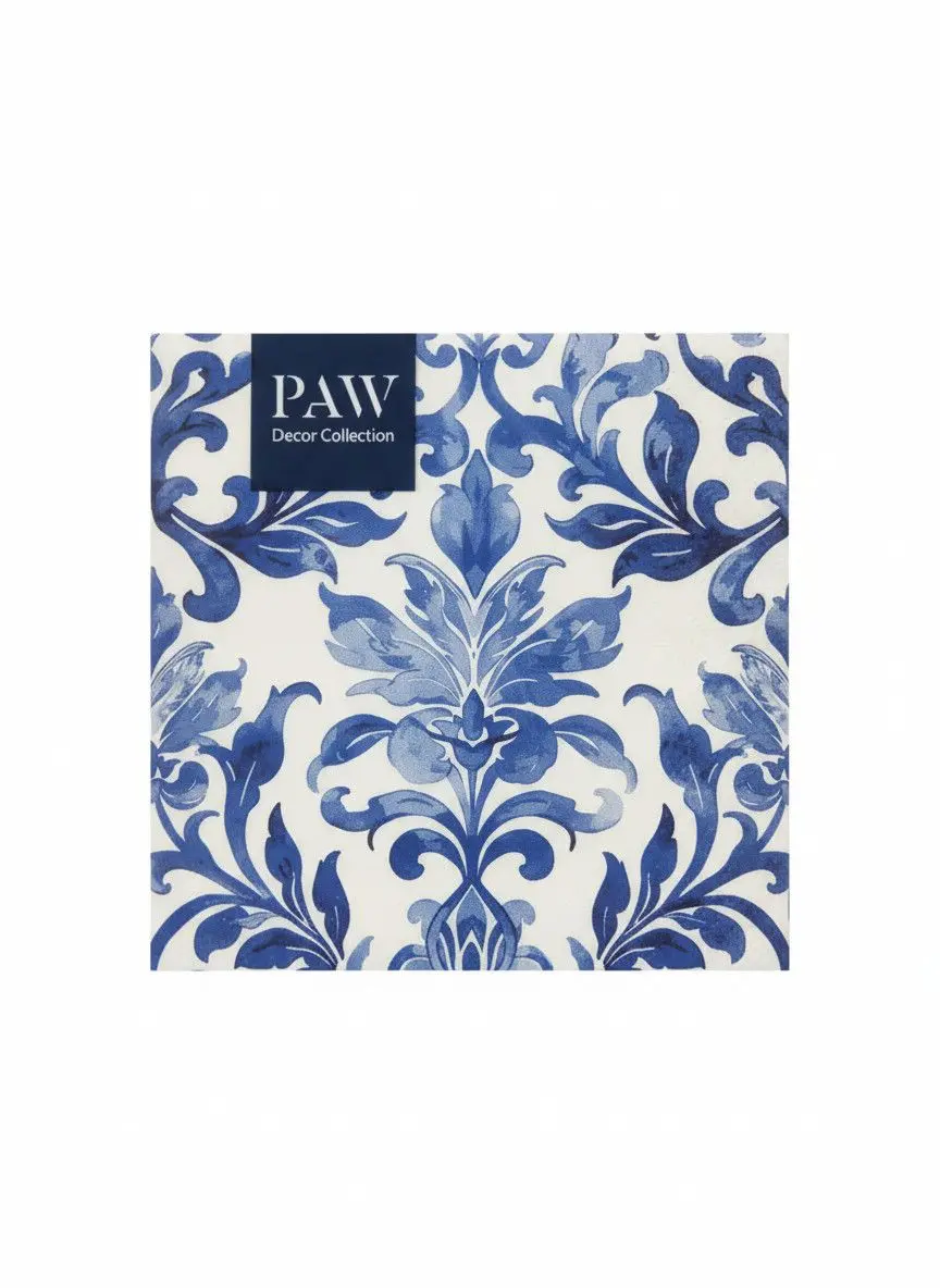 Serwetki Coktail Indigo Weave różne papier [mm:] 250x250 Paw (SDC153500) - Papiernicze i szkolne