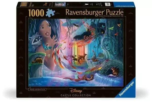 Puzzle 1000 elementów. Zamki Disneya. Pocahontas - Puzzle