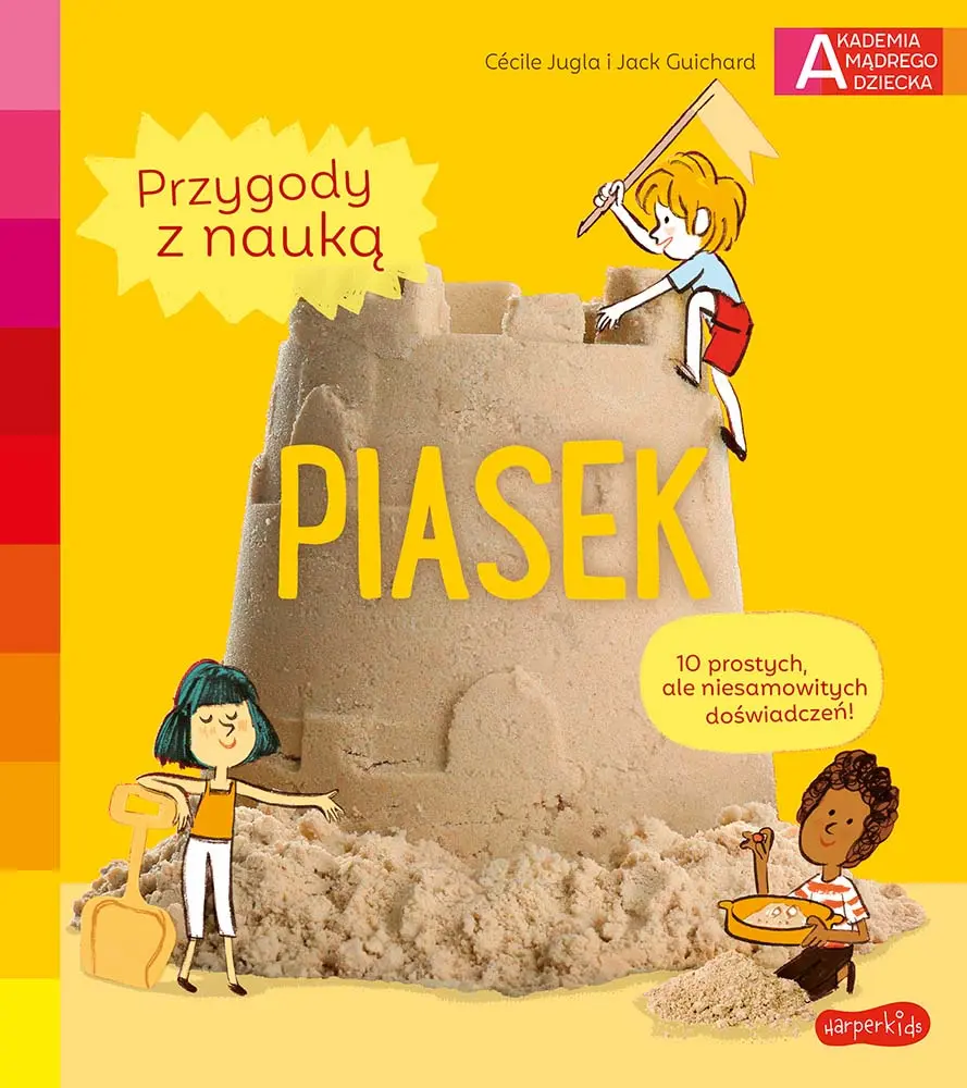 Piasek. Akademia Mądrego Dziecka. Przygody z nauką - Książki