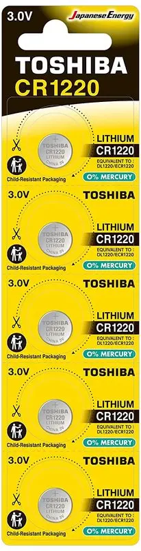 Bateria CR 1220 3V litowa ,Toshiba 1 szt. - Elektronika i akcesoria
