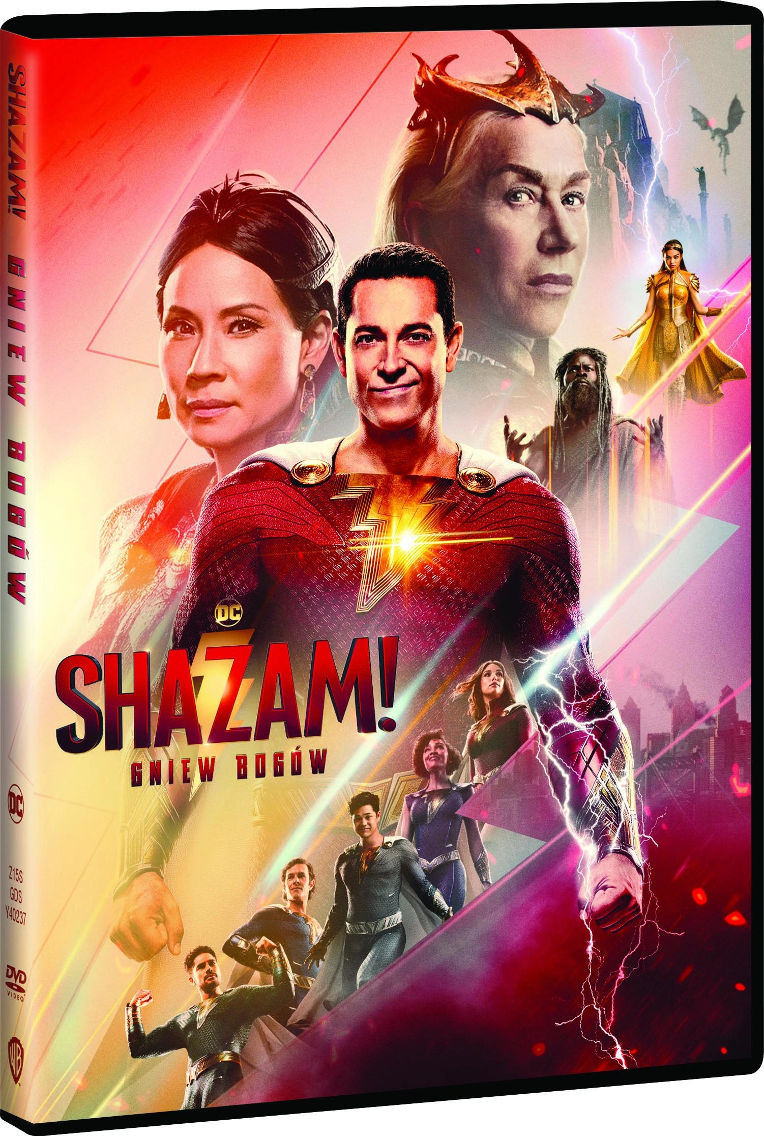 Shazam! Gniew Bogów, DVD - Filmy