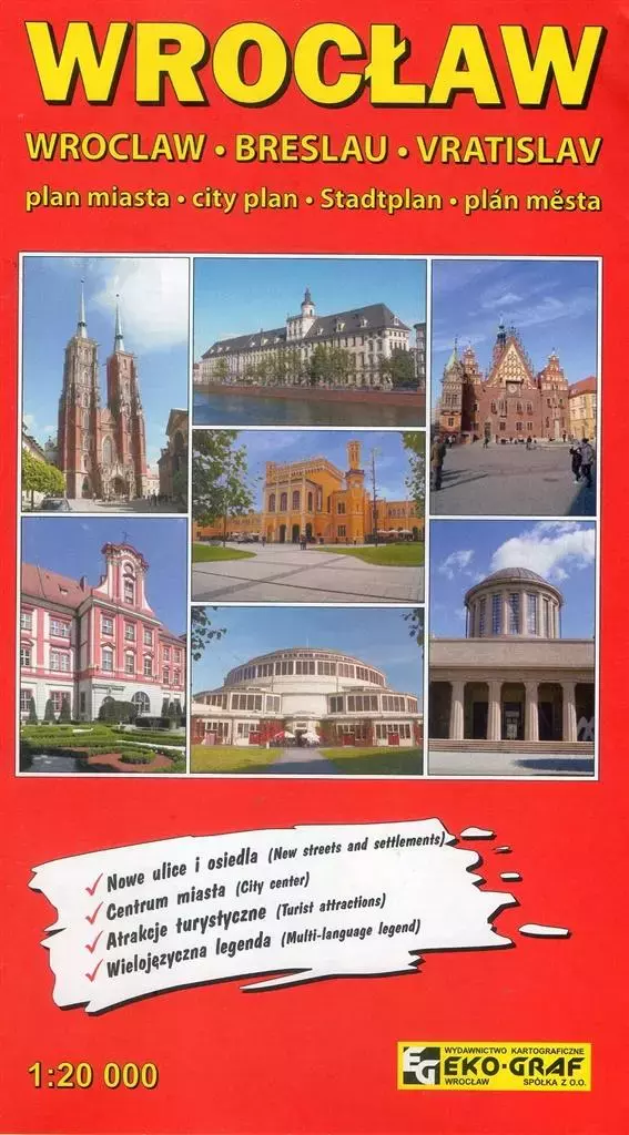 Wrocław, 1:20 000 - Książki