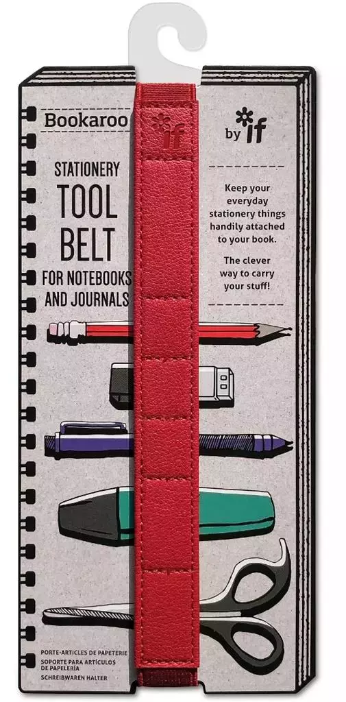 Bookaroo Tool belt - przybornik na pasku - czerwon - Papiernicze i szkolne