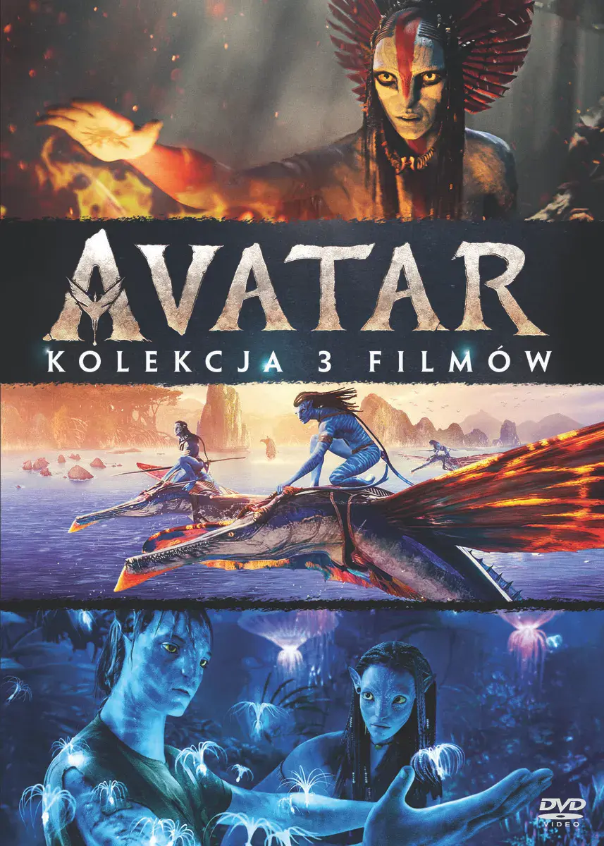 Avatar 1-3. Pakiet. 3 płyty DVD - Filmy