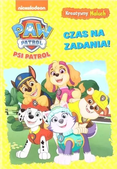 Psi Patrol. Kreatywny maluch. Czas na zadania! - Książki