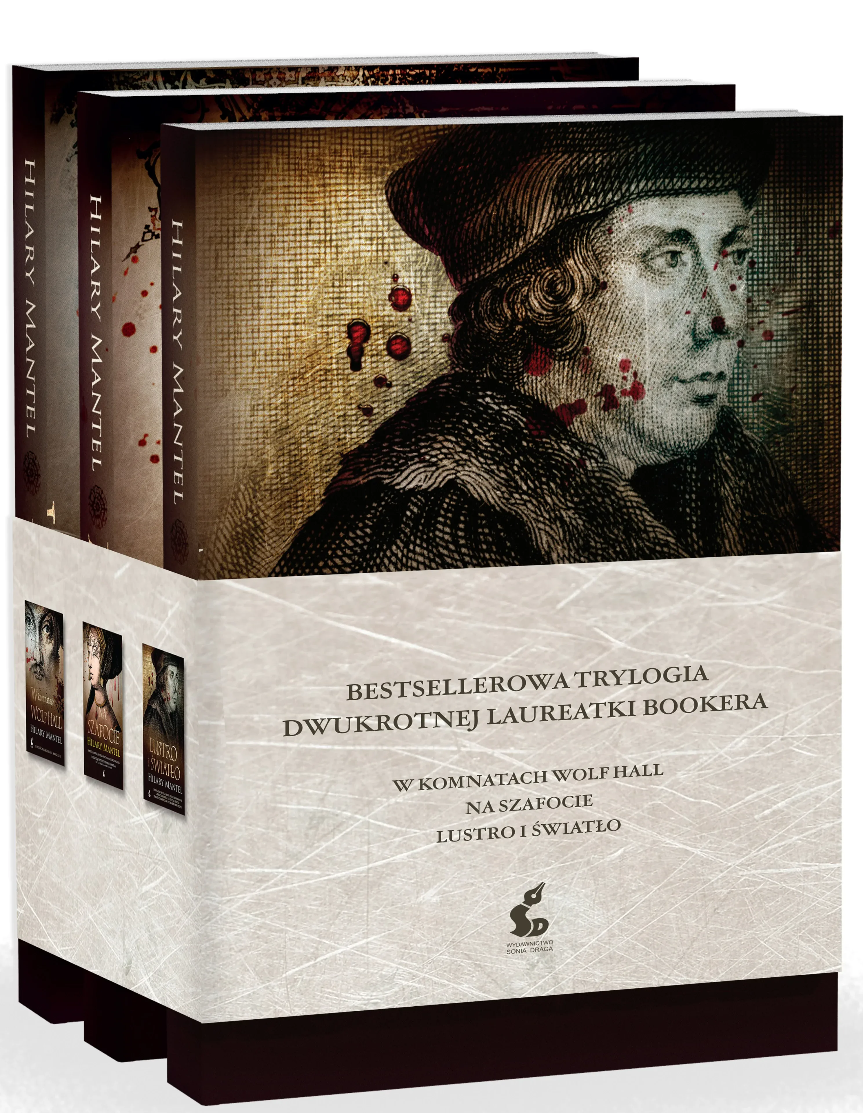 Pakiet : W komnatach Wolf Hall + Na szafocie + Lustro i światło - Książki